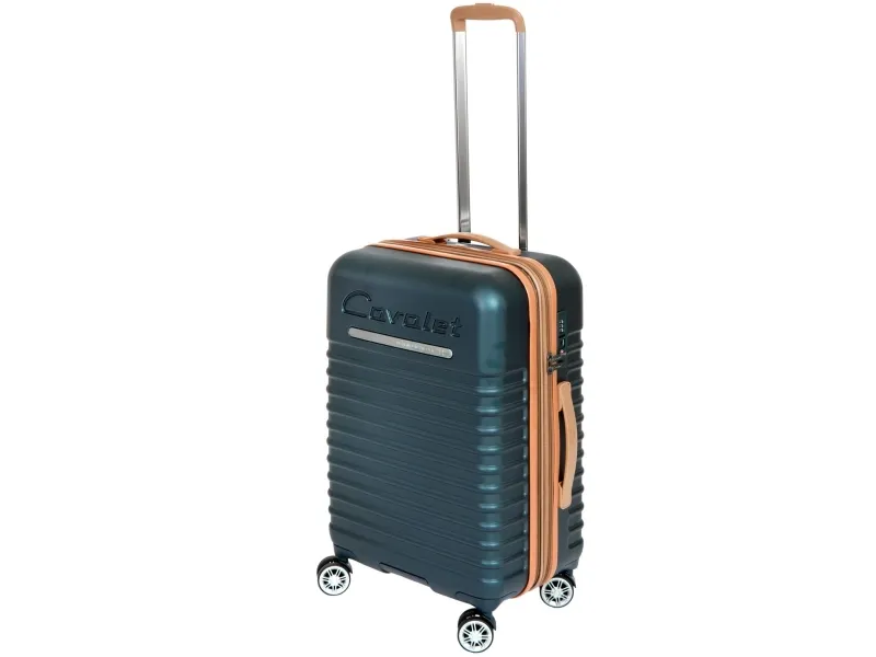 Resväska Pasadena Medium Dark Blue/Tan