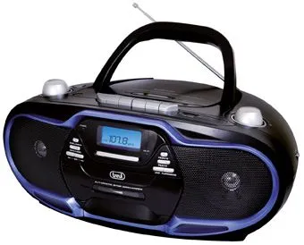 Trevi 057404, Digitalt, AM, FM, Spiller, CD, CD-R, CD-RW, Tilbakespoling, 20 W