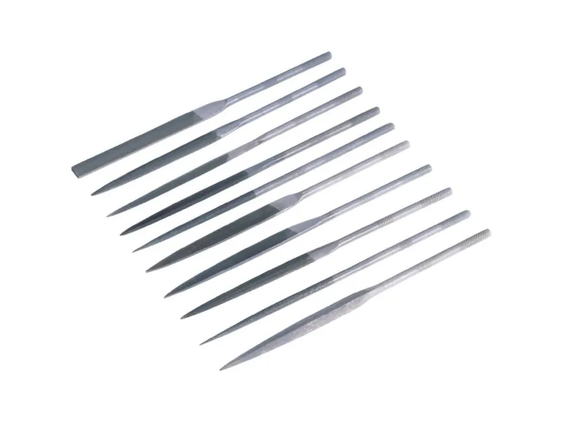 TOOLCRAFT 821006 nålefilarbeidsinnsats 10 deler 90 mm 180 mm 1 sett