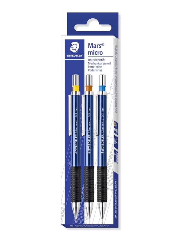 Staedtler Mechanical pencil Mars micro 3pcs