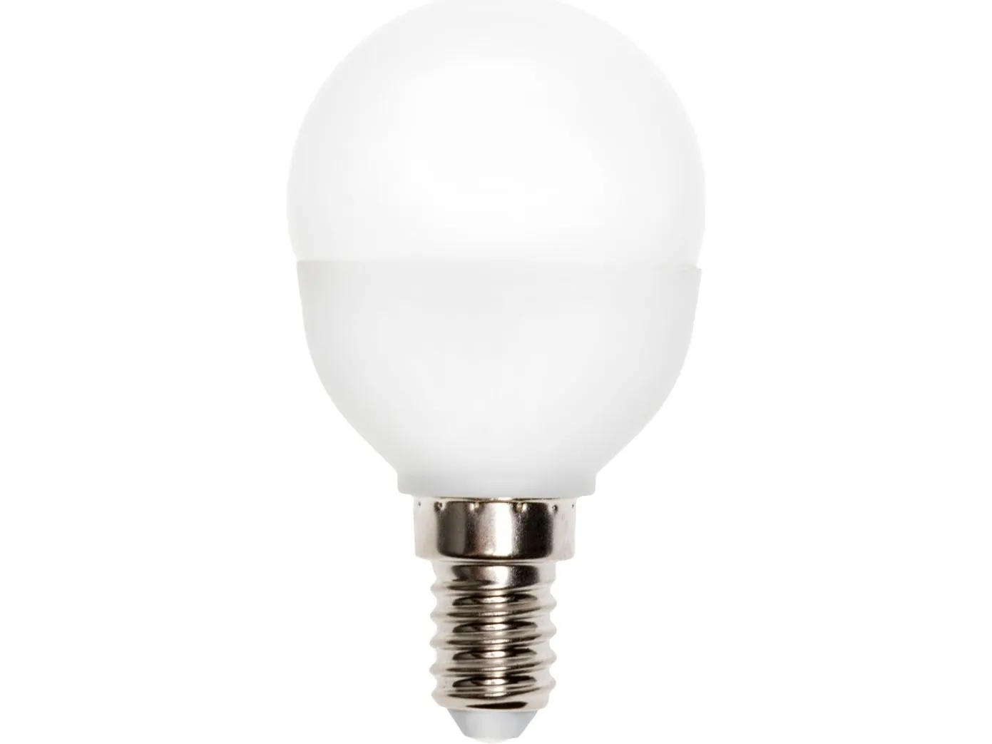 Spectrum LED-pære kule E-14 230V 6W CW (WOJ13023)