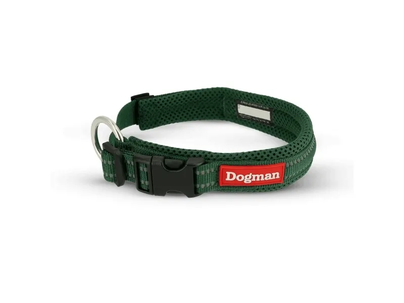 Dogman Air Mesh polstret krage olivengrønn Xxl