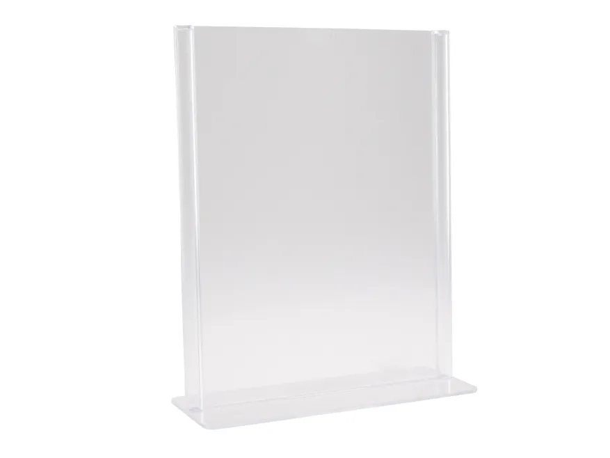 Brosjyredisplay klar A6 T-form t/brett 148x105mm120x60x150mm 0,09kg (1 stk)
