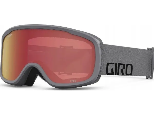 Giro vinterbriller ROAM GREY WORDMARK (linse AMBER SCARLET 39% S2 + YELLOW 77% S1) (NY 2023/2024)