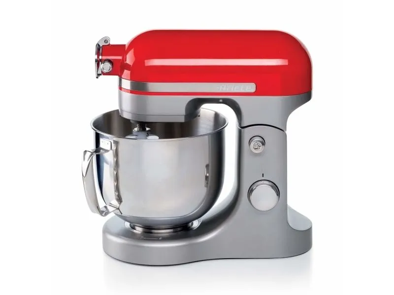 Ariete 1589/00, Elektrisk visp, Rød, Vispe, Elte, Miksing, 5,5 l, Rotasjon, Aluminium