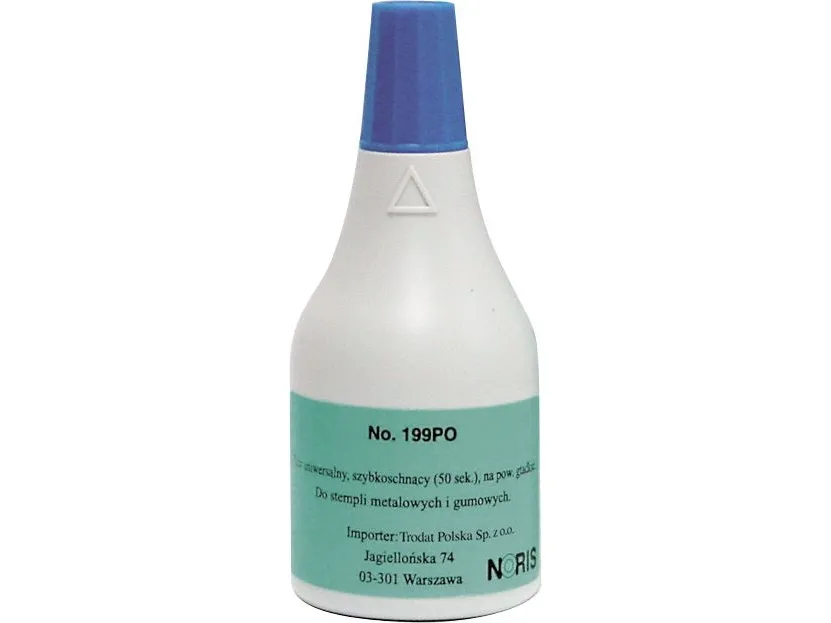 Noris stempelfarge til stempel 50 ml blå (NO199PONI)