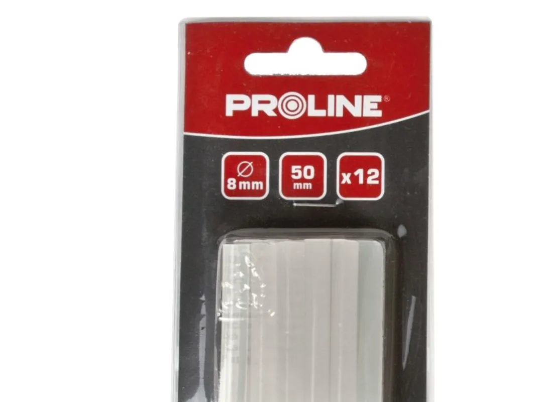 Limstifter Pro-Line 8 mm x 50 mm transparent 12 stk. 42918