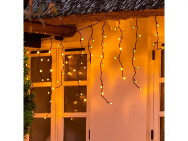 Sirius Top-Line Energy Ice Crystal startsett 100 LED varm hvit