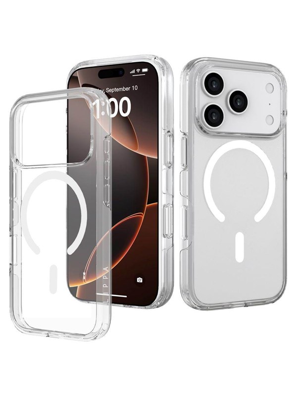 Lippa MagSafe iPhone 17 Pro Cover - Clear