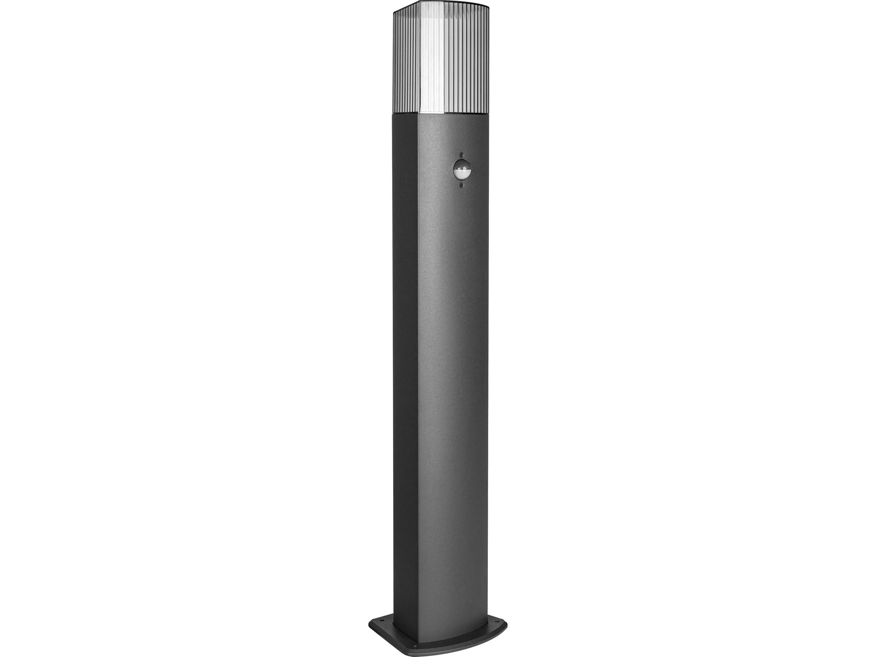Orno PEONIA utebelysning med bevegelsessensor, E27, maks. 15 W, IP54, 75 cm, sort