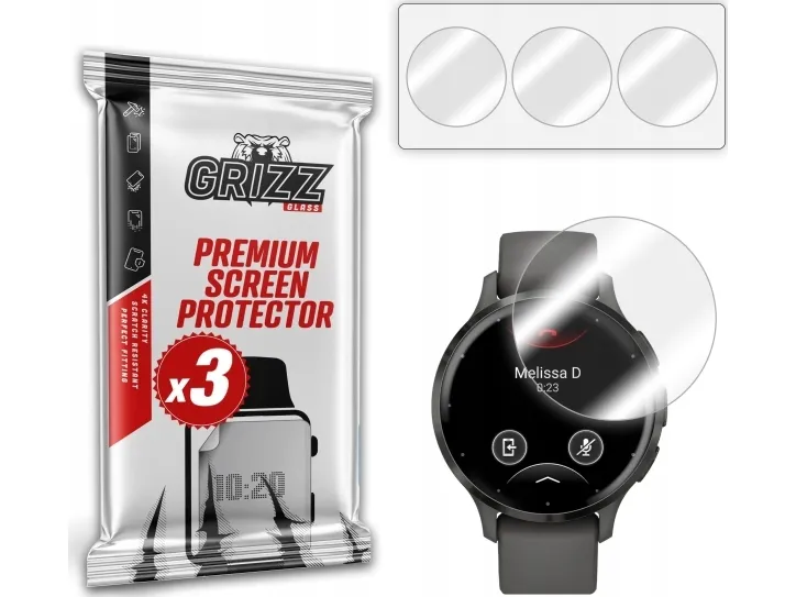 GrizzGlass hydrogel film Hydrofilm til Garmin Venu 3s