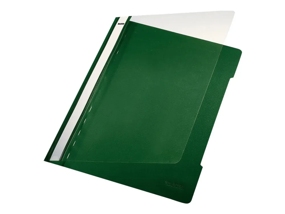 Leitz - Rapportfil - for A4 (210 x 297 mm) - kapasitet: 250 ark - grønn