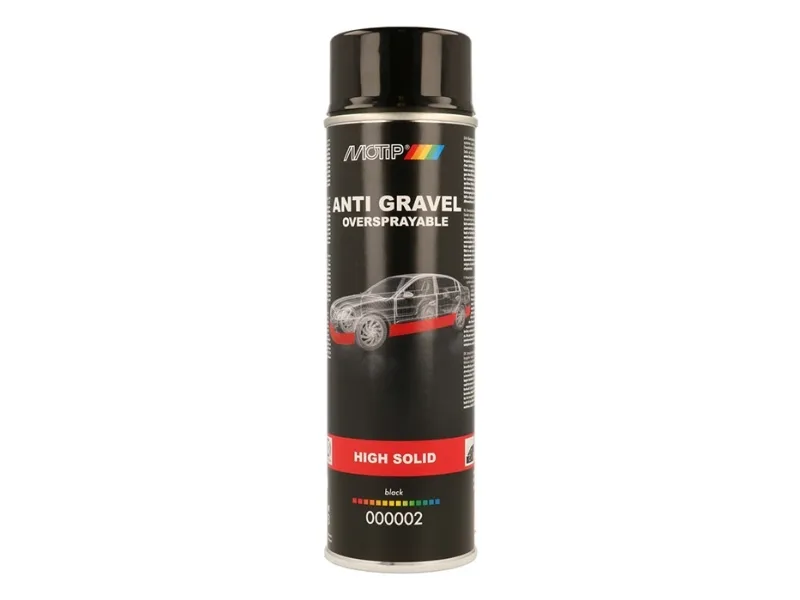 Motip sort stenslagsbeskyttelse high solid 500 ml.