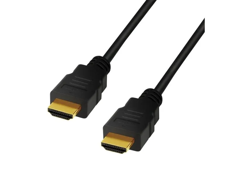 LogiLink CH0079, 3 m, HDMI Type A (Standard), HDMI Type A (Standard), 48 Gbit/s, Audio Return Channel (ARC), Sort