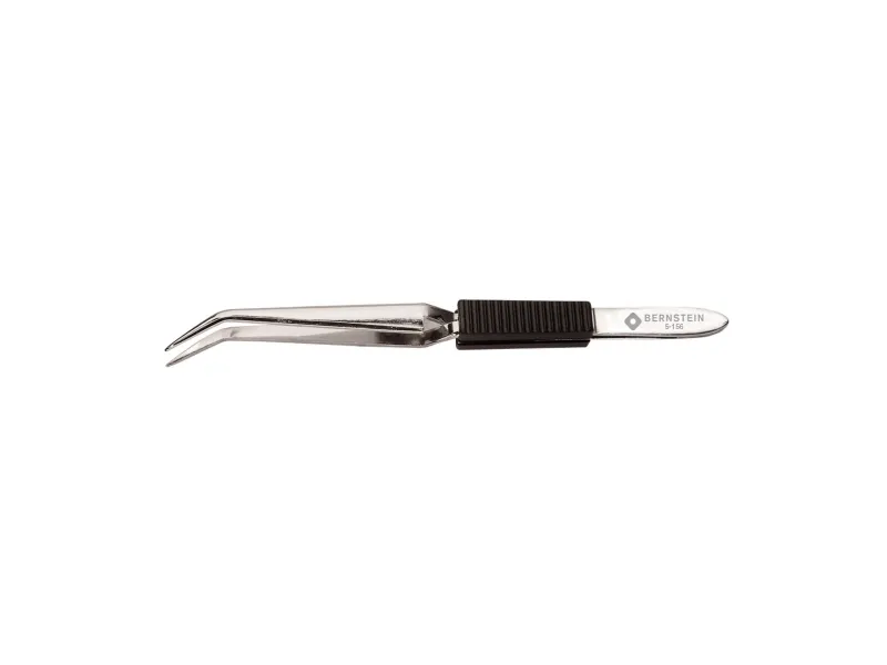 Bernstein 5-156, Stål, Svart, Sølv, Flat, Bøyd, 29 g, 160 mm