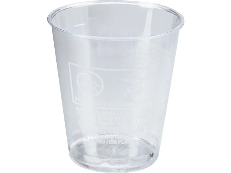 Shotglas, ABENA Gastro, 5cm, Ø4,5cm, 4 cl, 5 cl, klar - (40 stk.)