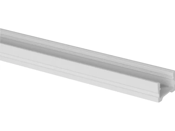Aluminiumprofil Art Low 2m, anodiseret lav U-profil til belysning inde og ude, Max kølingseffekt 18 W/m PROFESSIONEL