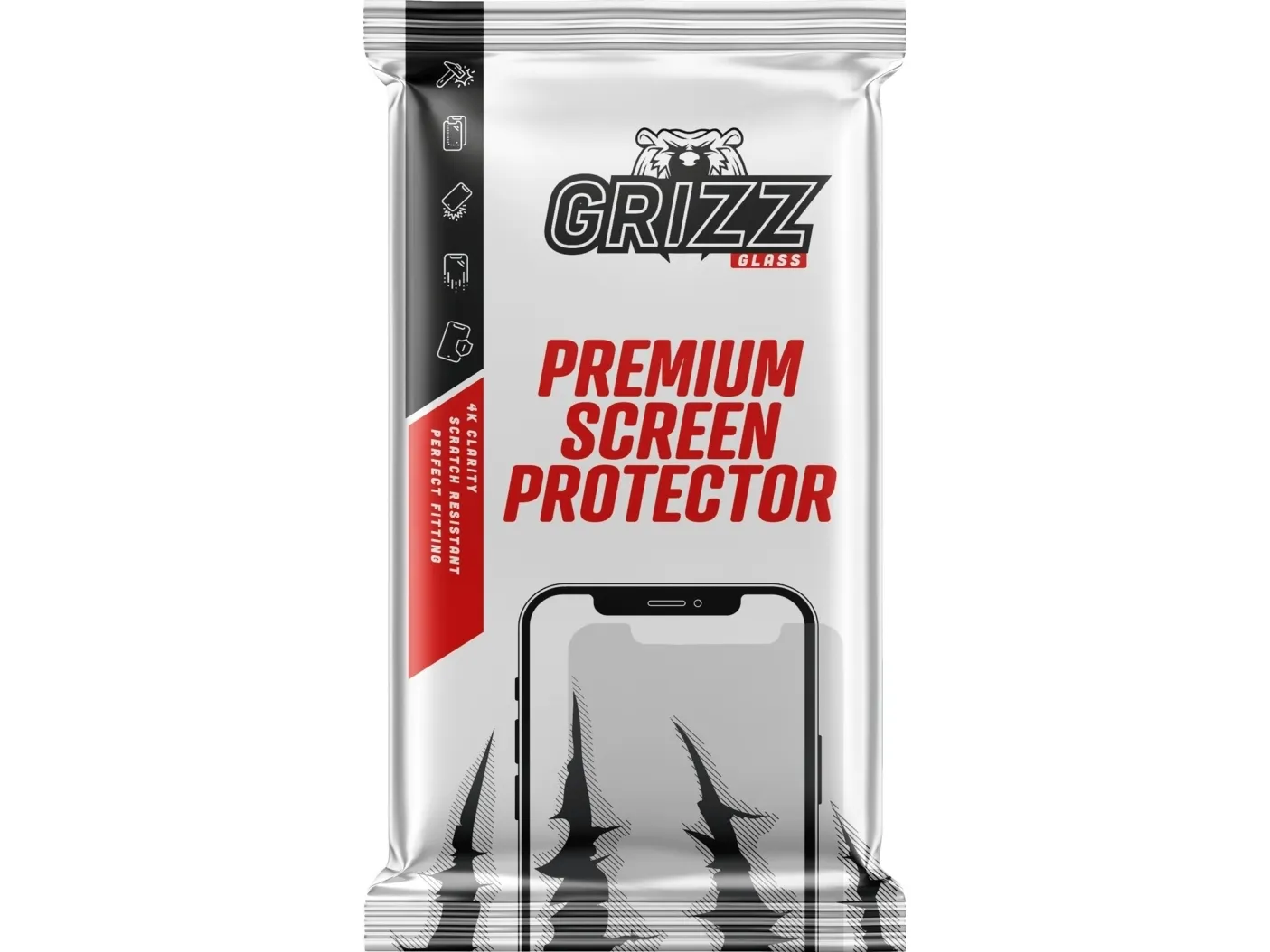 GrizzGlass Hybridglass for Grizz Google Pixel 6A-kameraet