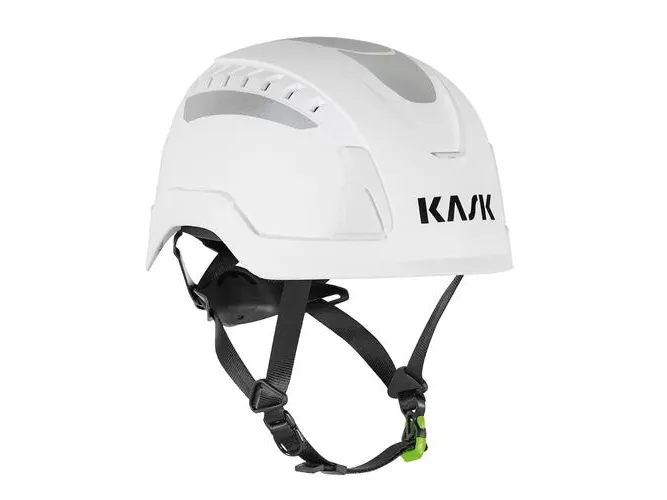 Sikk hjelm Primero Air Hi-vis hvid