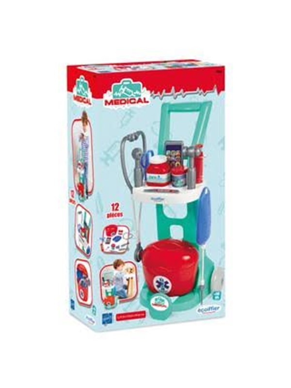 Ecoiffier Medical trolley