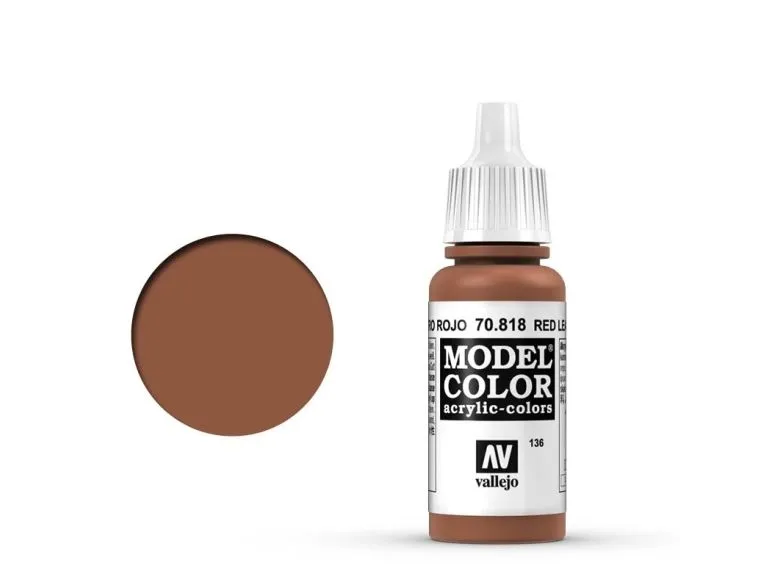 Vallejo 70.818, Rød, Acryl maling, Væske, 17 ml, 1 stykker