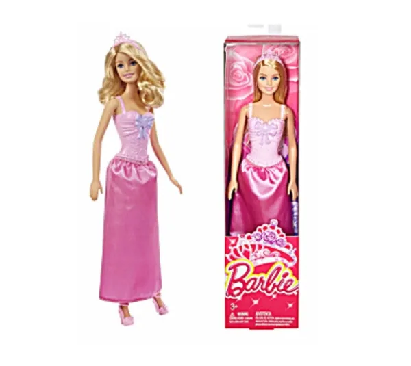 Barbie fra Mattel: prinsesse