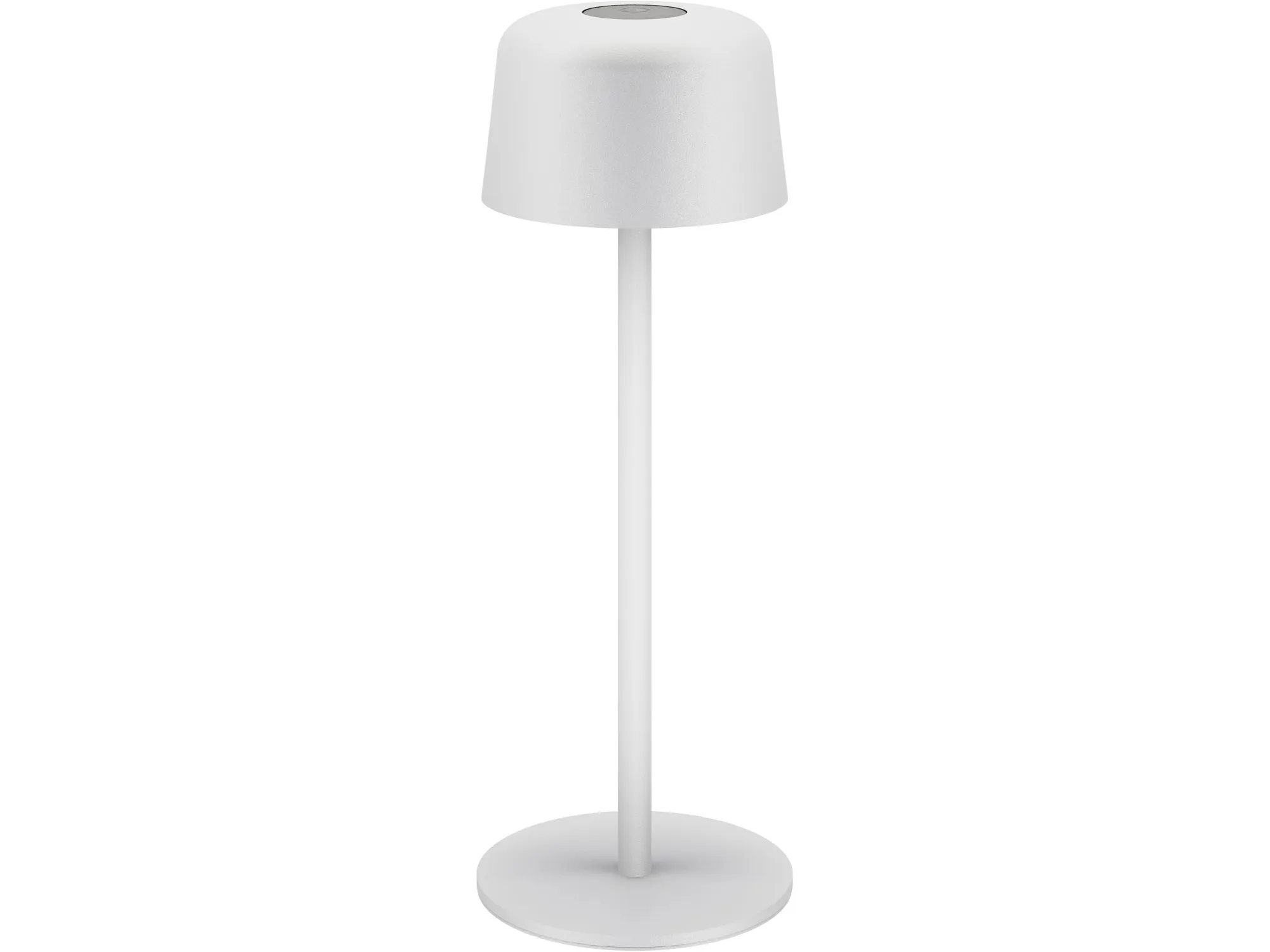 Trådløs LED-bordlampe, størrelse S, 25 cm, hvit