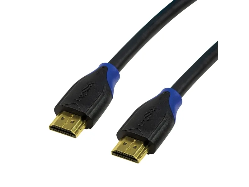 LogiLink CH0061, 1 m, HDMI Type A (Standard), HDMI Type A (Standard), 4096 x 2160 piksler, 3D, Sort