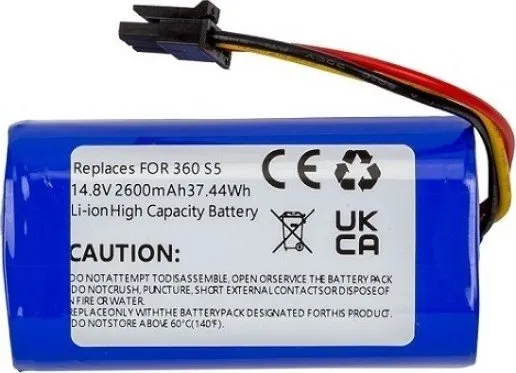 Extra Digital ekstra batteri til 360 Robot S5 14.8V 2.6Ah Li-ion