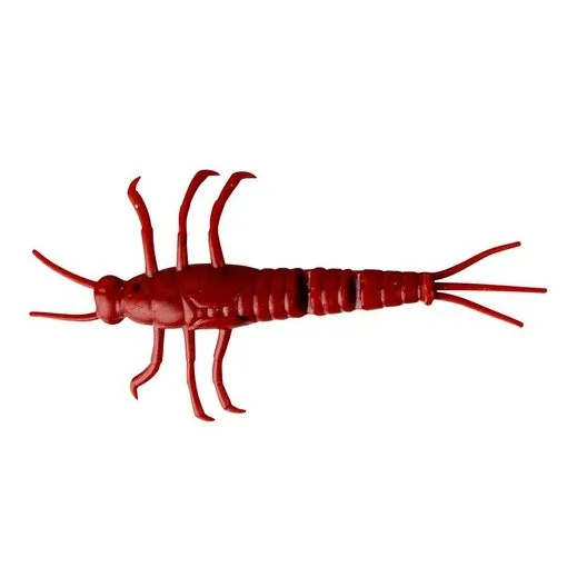 SG LB 3D PVC Mayfly 50mm Red 8pcs