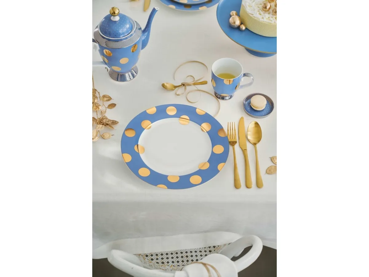 PIP Studio Set/2 Plates DotBlue 26.5cm