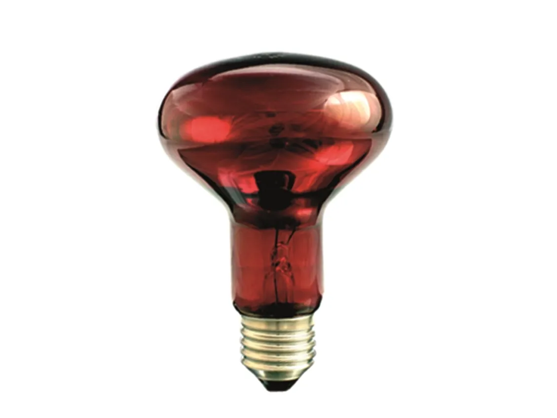 Helios infrarød stråler rubin R80 E27 100W 230V (PRO-1465)