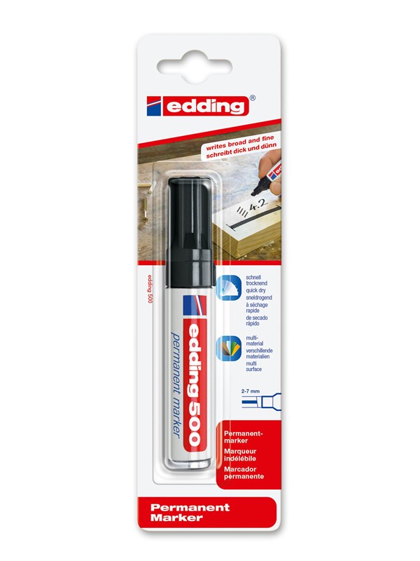 Edding e-500 permanent marker black