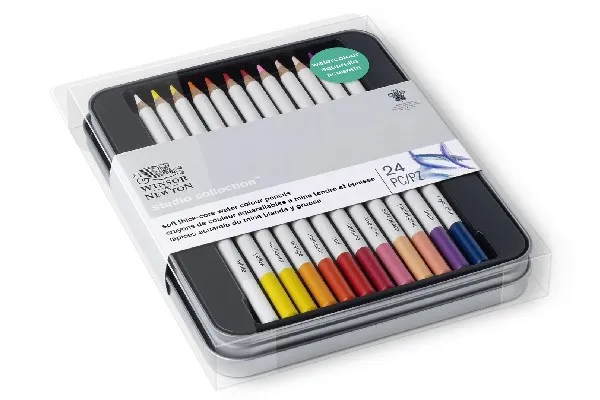 SmartMax Precision vannfargeblyanter 24 stk i metallboks