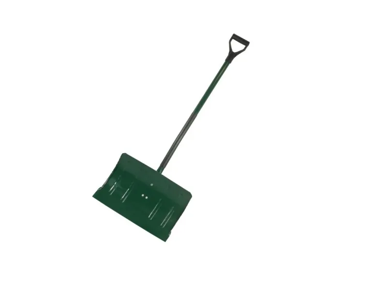 Profix spade, snøskuffe. Bredde 480 mm, høyde 310 mm, malt metall, tykkelse 32 mm, tre
