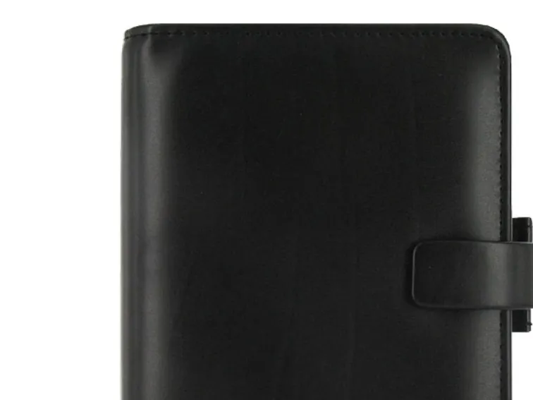 Filofax Metropol Pocket, Kunstig lær, Svart, 130 mm, 145 mm