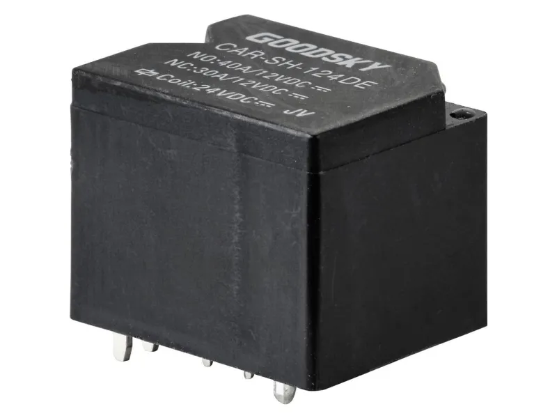 GoodSky CAR-SH-124DE kjøretøysrelé 24 V/DC 40 A, 1 vekslingskontakt, tray