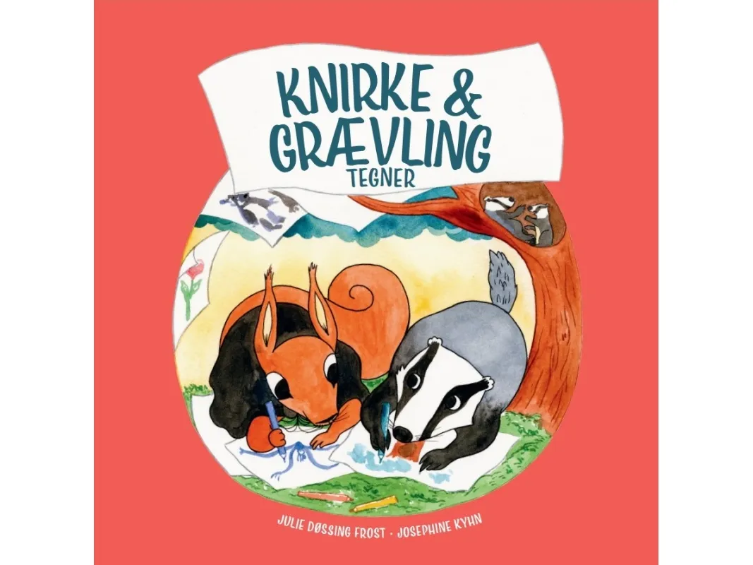 Knirke & Grevling tegner | Julie Døssing Frost | Språk: Dansk