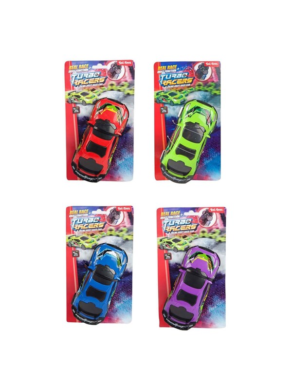 Toi-Toys Turbo Racers Race Car Friction and Drift Function