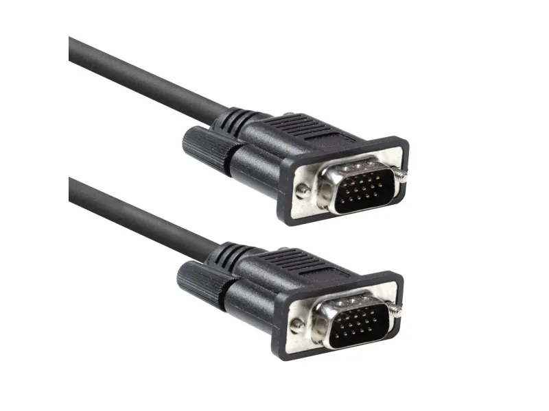 ACT AC3510 VGA-kabel 1,8 m VGA (D-Sub) Sort