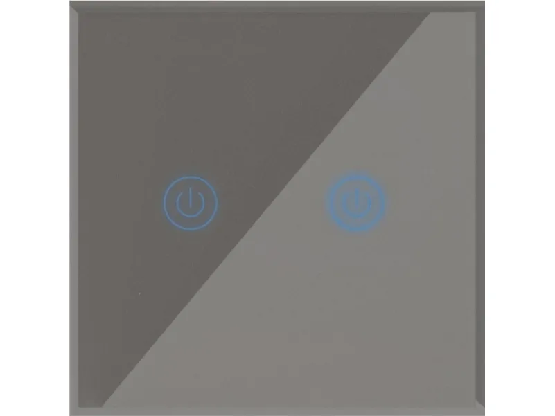 Art SMART WIFI LYSBRYTER dobbel grå ART oem