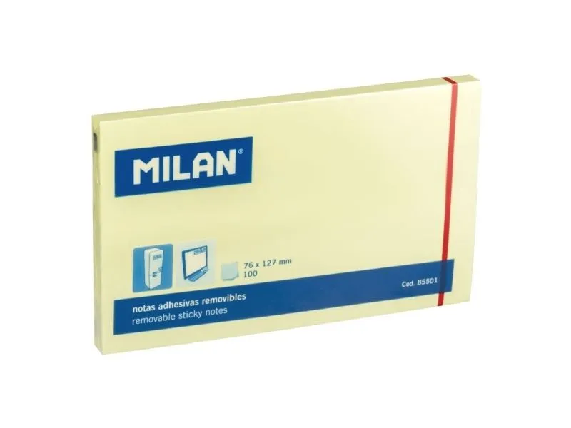 Milan Selvklebende notater neon 125X75