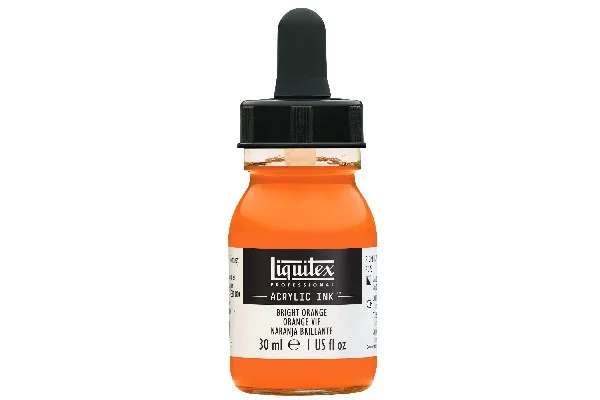 Proff. akrylblekk 30 ml klar oransje 720