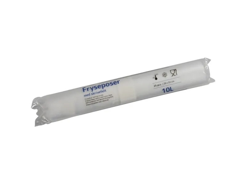 Frysepose, ABENA Cater-Line, 10 l, klar, LDPE/LLDPE/virgin - (48 stk.)