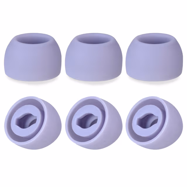 Hetter til ørepropper, TWS Samsung Galaxy Buds Pro, 6 par Lilla