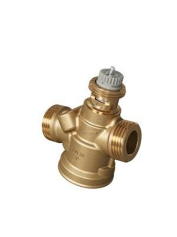 Danfoss control valve/flow limiter brass 15mm kvs 2.7 2-way
