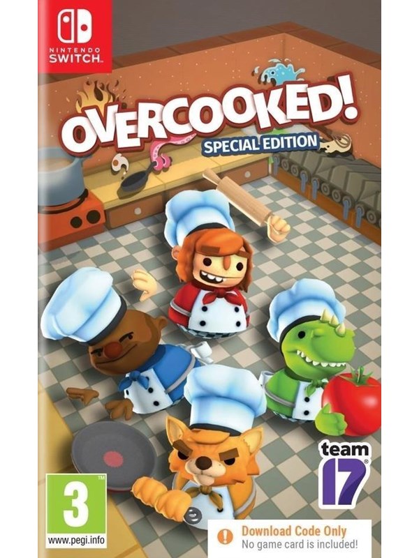 Overcooked! 2 (Code in a Box) - Nintendo Switch - Action