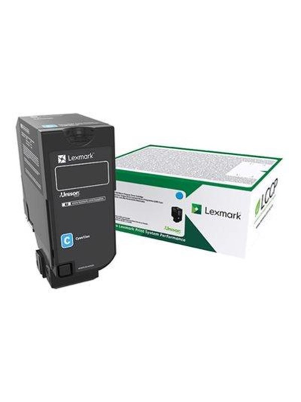 Lexmark Return Program Cyan Toner Cartridge CS