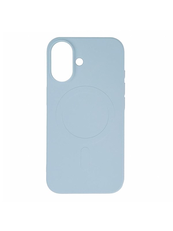 Hurtel Liquid Silicone Case MagSafe for iPhone 16 - Blue