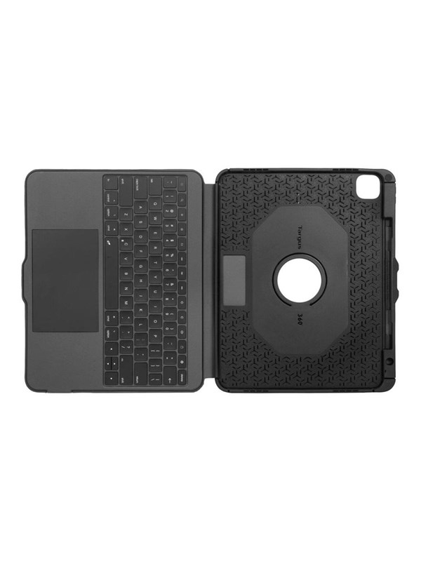 Targus Versavu - keyboard and folio case - Tastatur & Foliosett - Nordisk - Svart